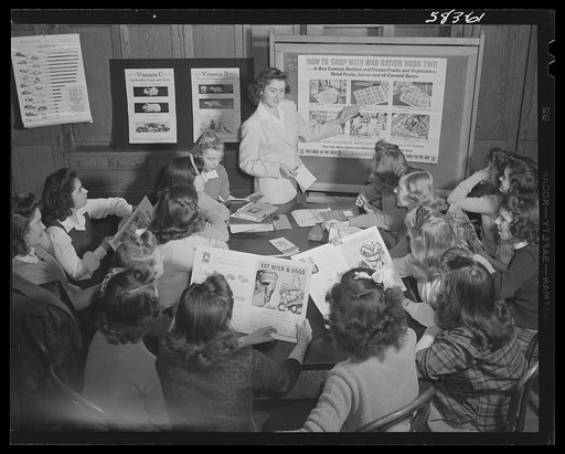 Demonstration of point rationing plan