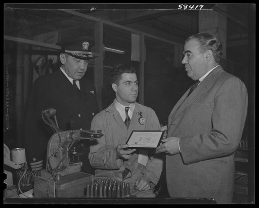 Citation winners in the war production drive