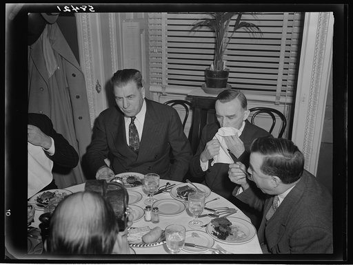 Luncheon of dehydrated foods served at the United States Senate restaurant