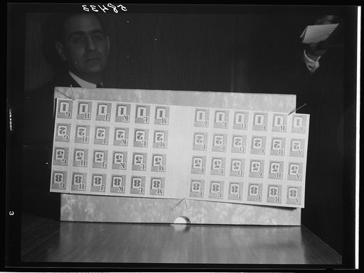 Printing United States Office of Price Administration war ration book number 2. Hoboken, New Jersey