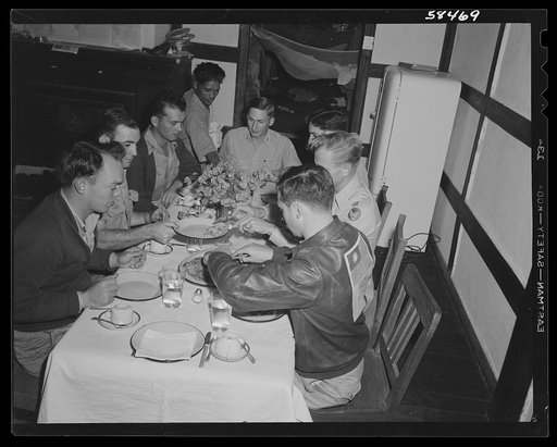 American flying squadron in India