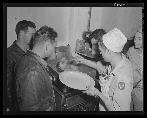American flying squadron in India