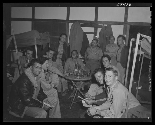 American flying squadron in India