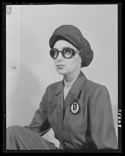 Safe clothes for woman war workers