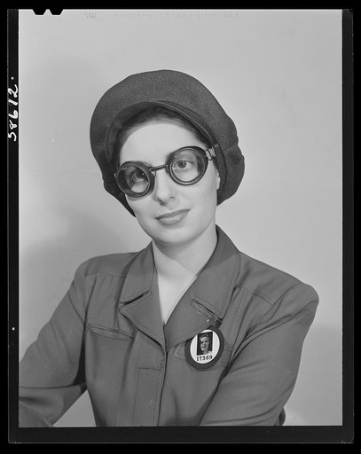 Safe clothes for woman war workers