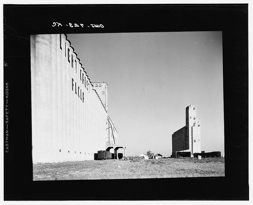 Amarillo, Texas. Grain elevators