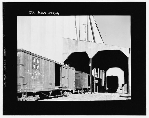 Amarillo, Texas. Grain elevators