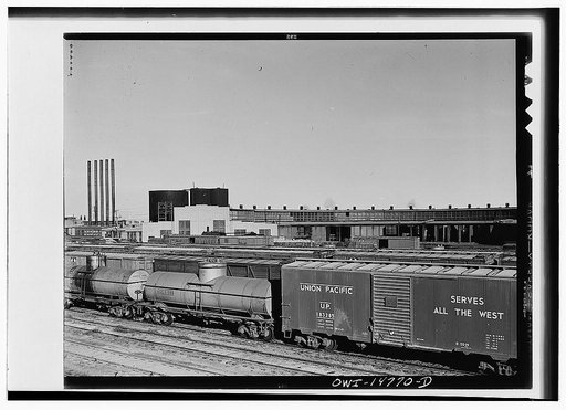 Amarillo, Texas. Railroad yards