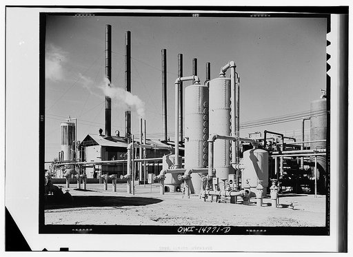 Oklahoma City, Oklahoma. Phillips gasoline plant