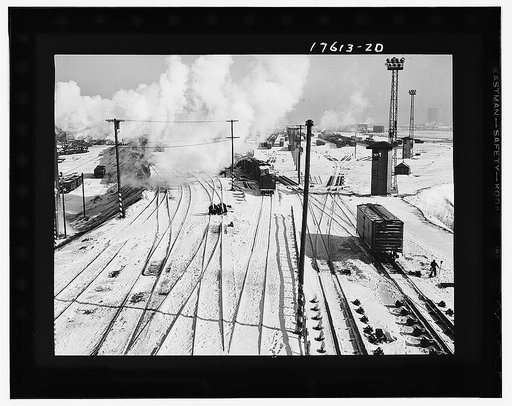 Chicago, Illinois. The clearing yards of the Belt Railway Company of Chicago