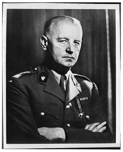 General Wladyslaw Sikorski, the Polish Premier and Commander-in chief