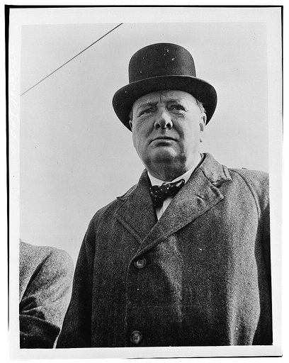 Prime Minister Winston Churchill of Great Britain