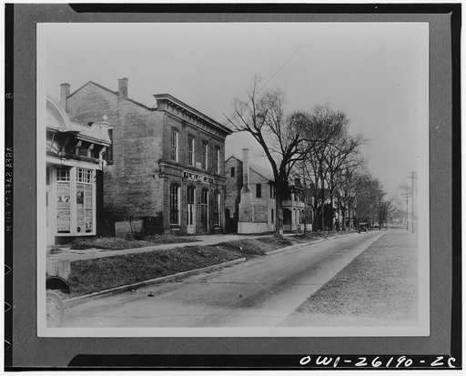 Williamsburg, Virginia. The capitol of the Virginia colony during the eighteenth century which was reconstructed and restored to its original state by John D. Rockefeller Jr. during the 1930s. The Raleigh Tavern