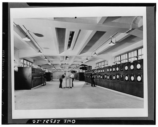 Control room. The meter control room for the four butadiene units