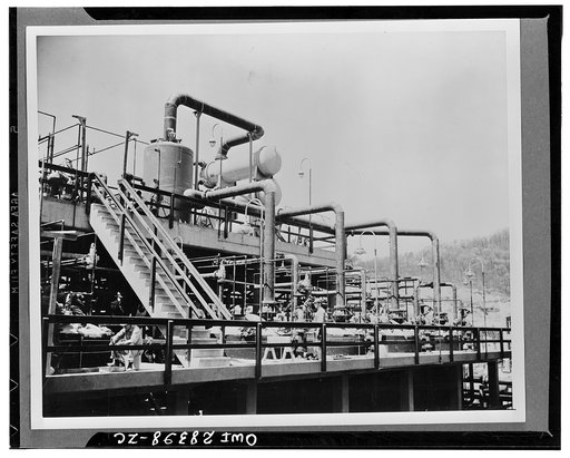 Recovery. Butadiene, which did not take part in the reaction, is cooled, condensed and recovered