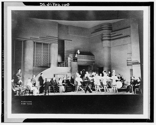 Idiot's Delight. American Theatre Guild production, 1935-1936, starring Alfred Lunt and Lynne Fontanne