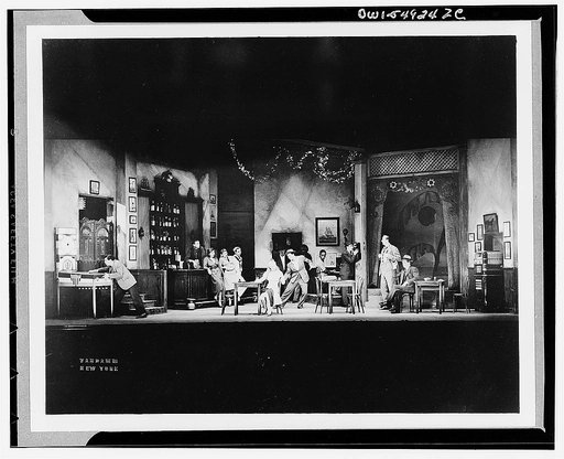Time of Your Life. American Theatre Guild production, 1939-1940 with Eddie Dowling, Julie Haydon, Gene Kelly, and Charles de Sheim