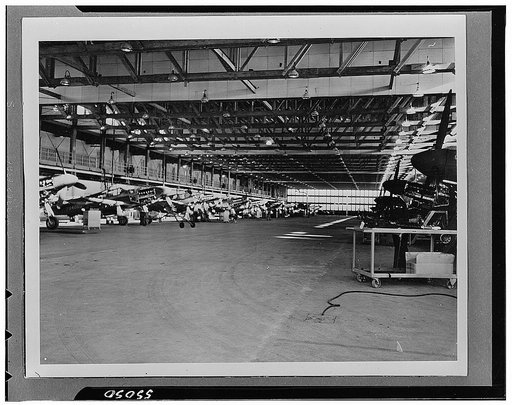 Miscellaneous collection of photographs of aircraft production