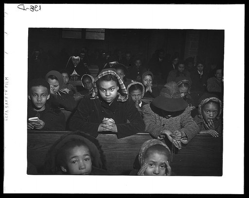 Mass at a Negro Catholic church on the South Side, Chicago, Illinois