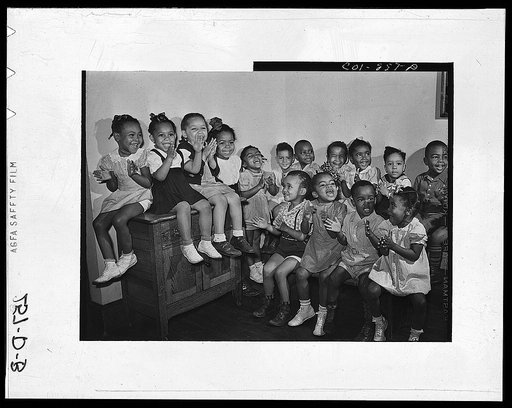 Atlanta University, Atlanta, Georgia. Nursery children