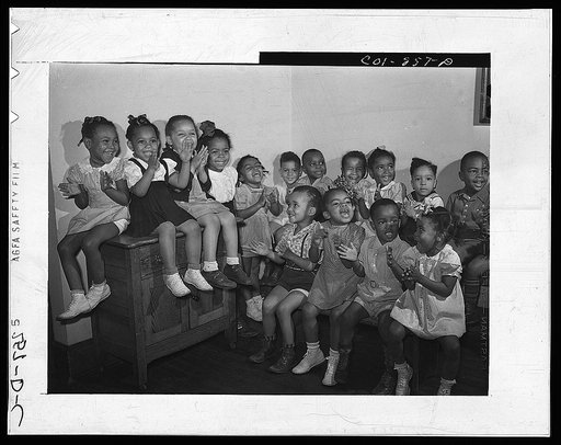 Atlanta University, Atlanta, Georgia. Nursery children