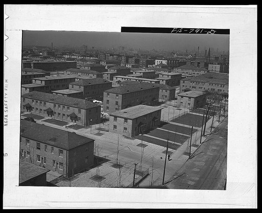 Chicago, Illinois. Ida B. Wells Housing Project. Houses