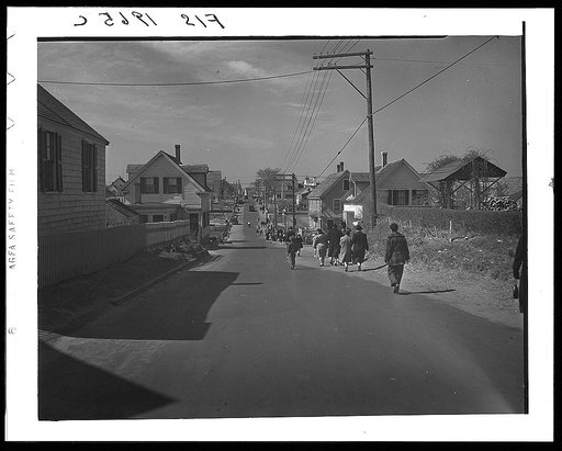 Provincetown, Massachusetts. Street on Sunday