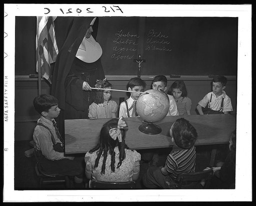 New Bedford, Massachusetts. Roman Catholic Portuguese school