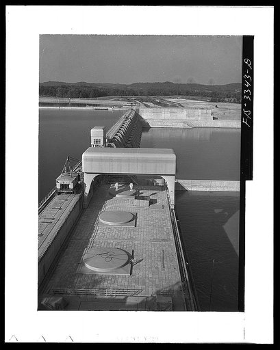 Watts Bar Dam, Tennessee. Tennessee Valley Authority (TVA)
