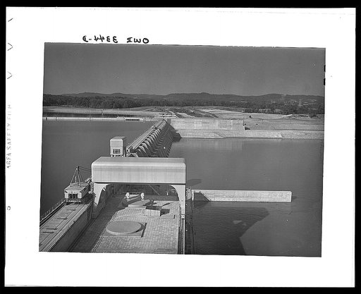 Watts Bar Dam, Tennessee. Tennessee Valley Authority (TVA)