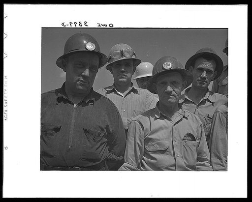 Watts Bar Dam, Tennessee. Tennessee Valley Authority. Workers
