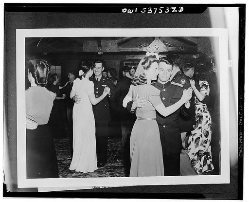 Nome, Alaska. A dance at the officers' club attended by both Russians and Americans