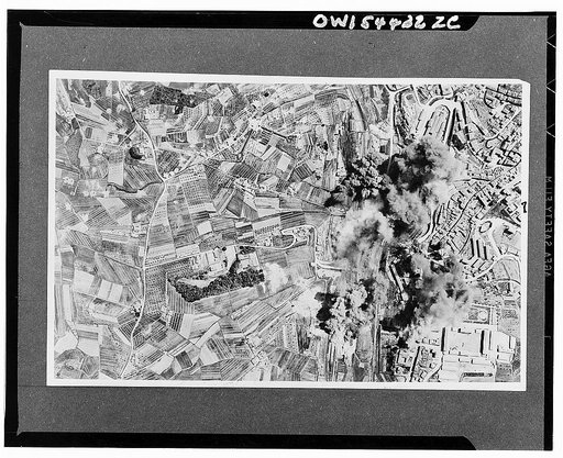 Nazi railroad yards at Siena are knocked out. On the alternate line from Pisa and Florence south to Rome, the Siena yards were blasted by Mediterranean Allied Air Force Bombers. Within two months "Operation Strangle" had smashed all large and medium sized railyards at Rome, Rimini, Ancona, Pisa, Are