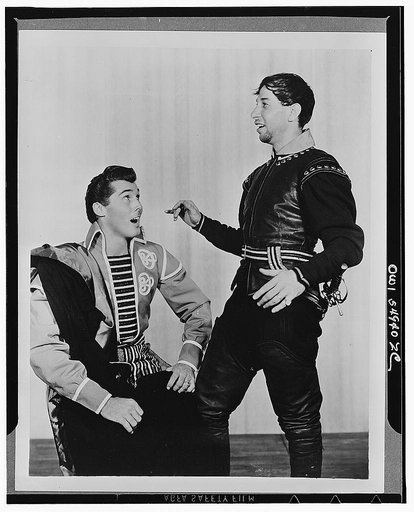 Scene from "Othello," Theatre Guild Production, Broadway, 1943-44