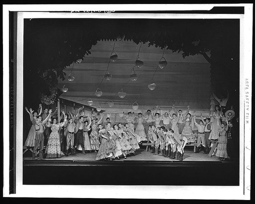 Scene from Oklahoma, Theatre Guild production