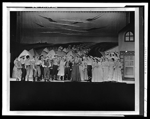 Scene from Oklahoma, Theatre Guild production