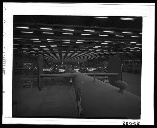 Miscellaneous collection of photographs of aircraft production