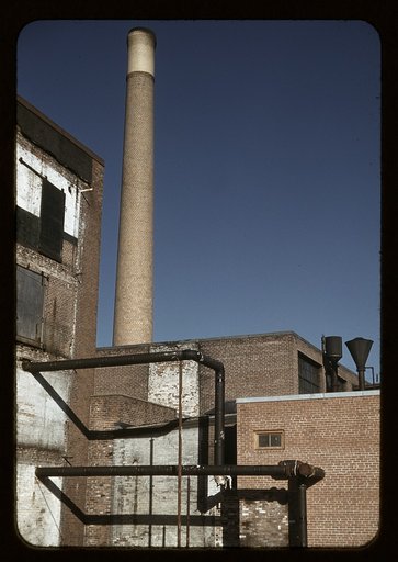 Detail of industrial building in Mass.