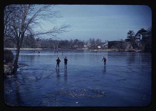 Skating, vicinity of Brockton, Mass.