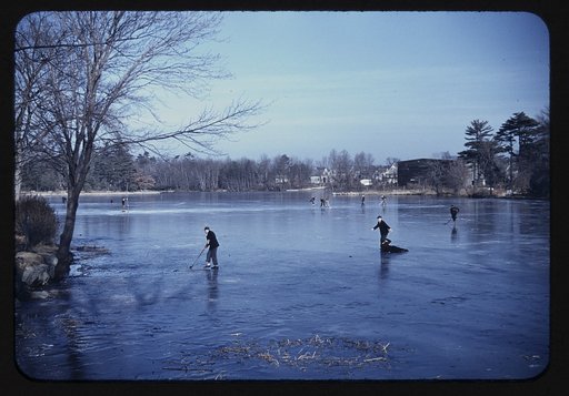Skating, vicinity of Brockton, Mass.