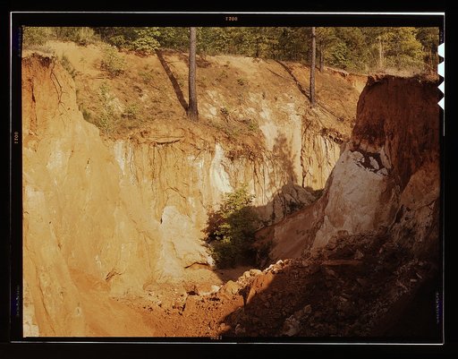 Greene Co., Ga., eroded farm land
