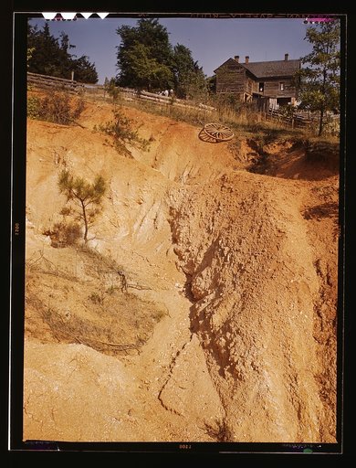 Greene Co., Ga., eroded farm land