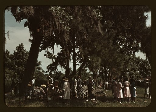 A Fourth of July celebration by a group of Negroes, St. Helena Island, S.C.