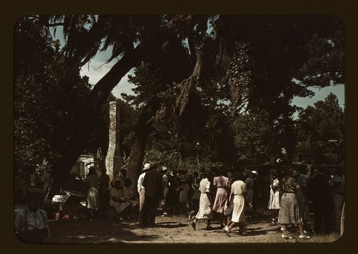 Fourth of July picnic by a group of Negroes, St. Helena Island, S.C.