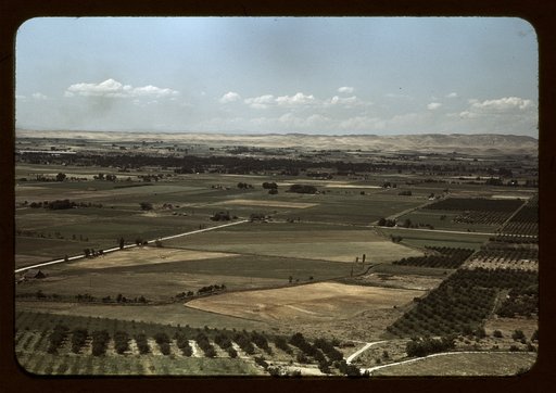 Cherry orchards and farming land, Emmett, Idaho