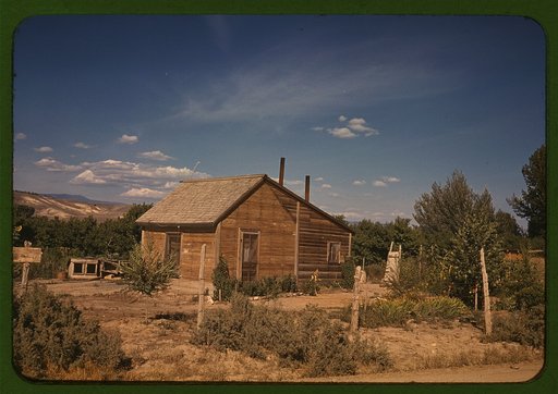 Home of a fruit tree rancher, Delta County, Colo.