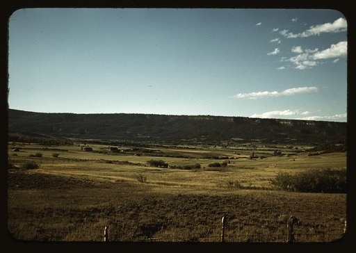 Farmland in Pleasant Valley near Ridgway, Ouray County, Colorado