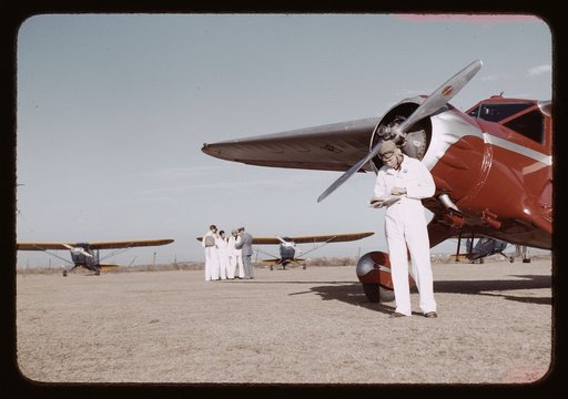 Civilian training school], students and instructors, Meacham Field, Fort Worth, Tex.