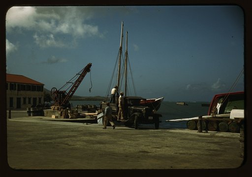 Along the waterfront, Christiansted, Saint Croix, Virgin Islands