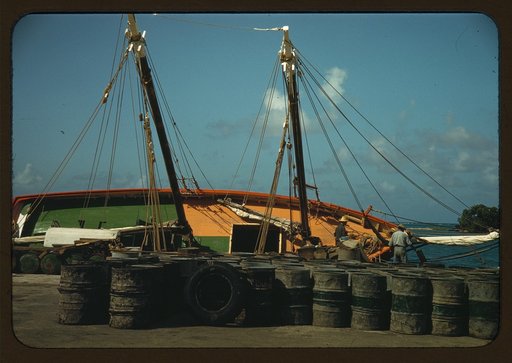 Along the waterfront, Christiansted, Saint Croix, Virgin Islands
